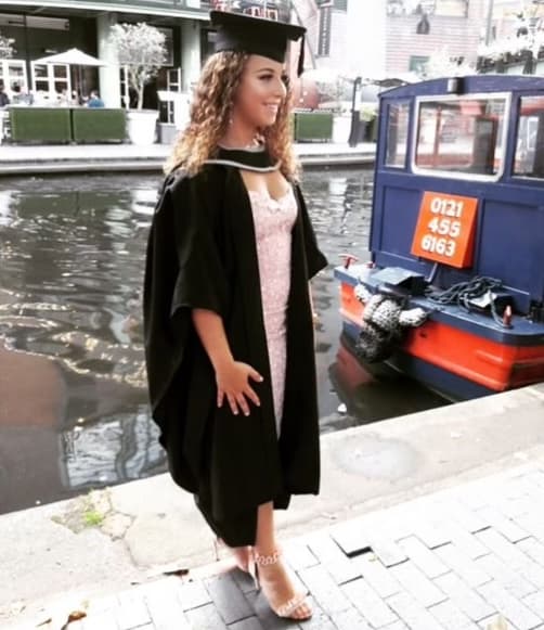 Chloe Edmead graduation photo - Sports Therapist at Pro Therapy Elite